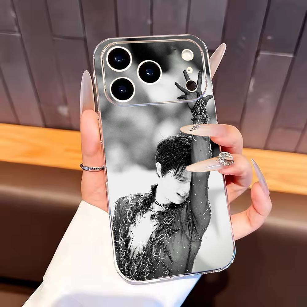 4A Jump L-Legend Hanyu Yuzuru Phone Case For iPhone17,16,15,14,13,12,11 Plus,Pro Max Soft Transparent Cover