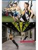 TRX Suspension Straps & Resistance Bands Set: Fitness Training Kit & Pull-Up Bar