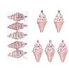 Pink Xmas Tree Hanging Ornaments Pinecone Merry Christmas Decor  Party Favors