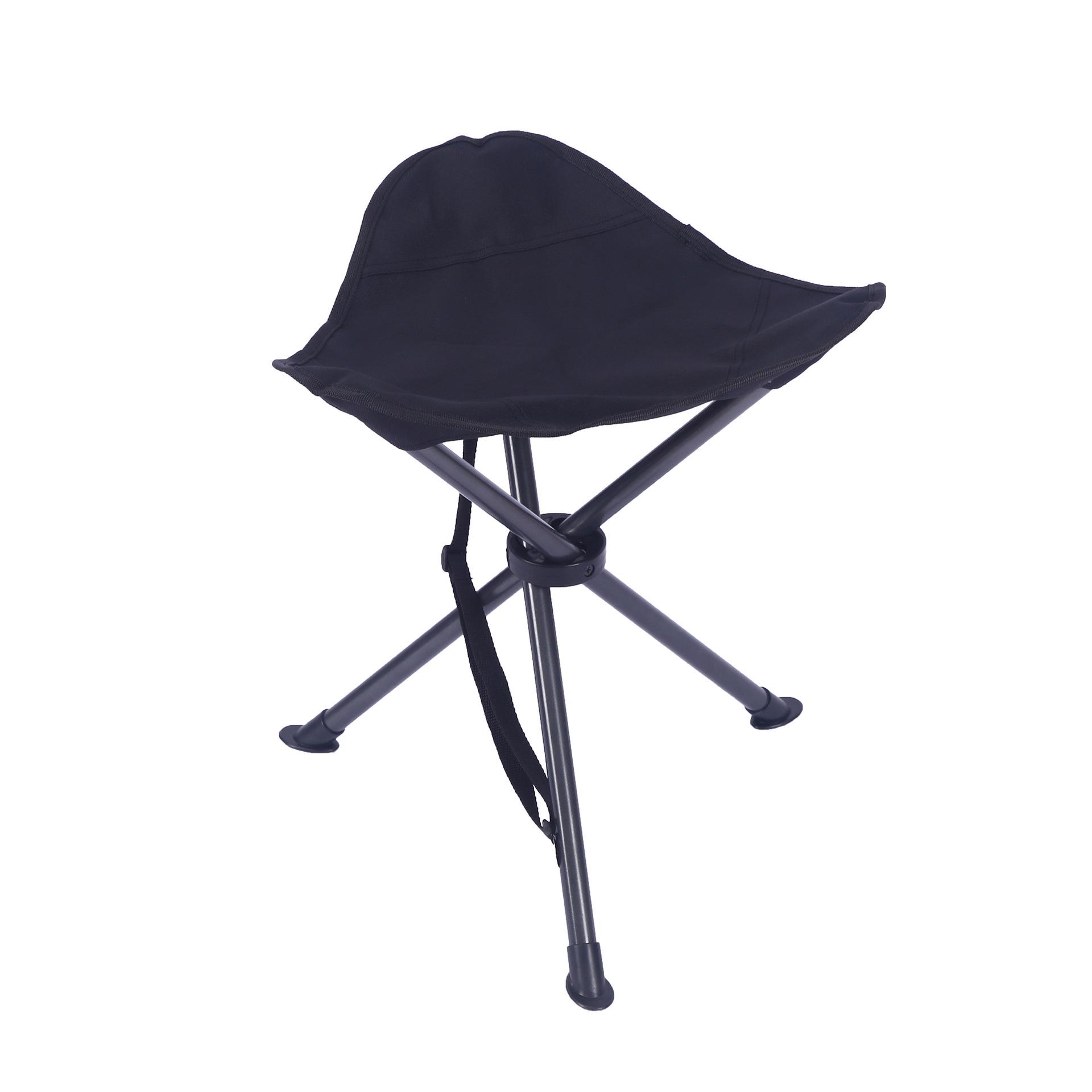 

Portable Outdoor Folding Camping Chair - Compact Tripod Stool for Fishing and Home Use