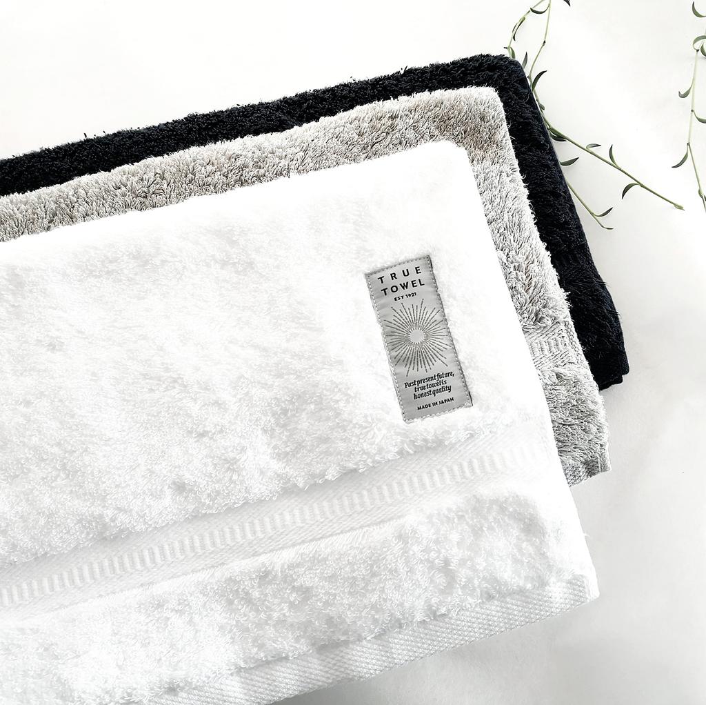 TRUE TOWEL classic HOTEL Grand Face Premium Imabari Towel Towel, (White)