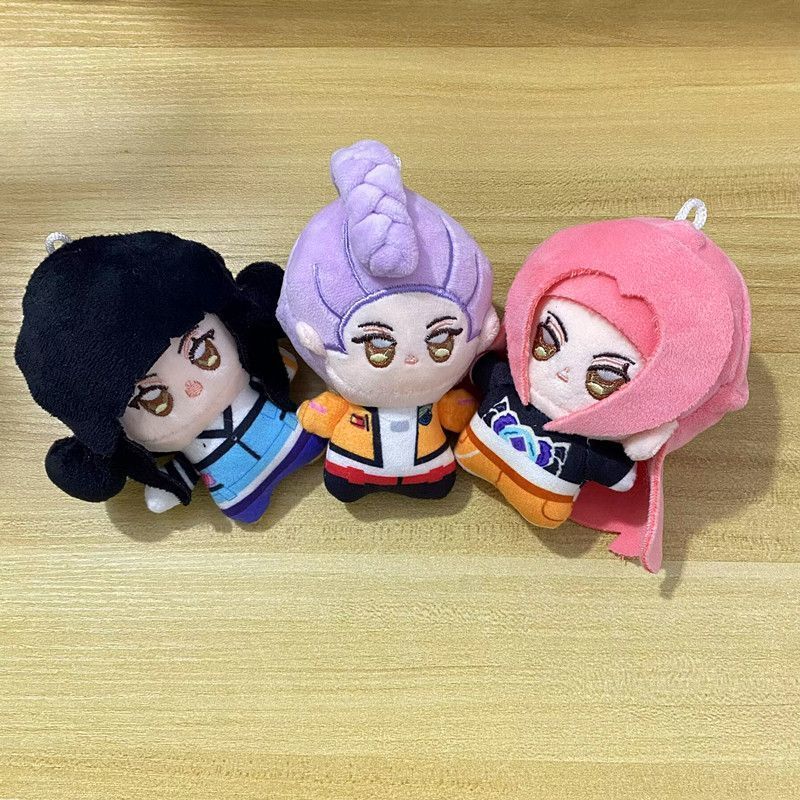 Huntrix Rumi Zoey Mira Plush K Pop Demon Hunters Tiger Plush Kpop Demon Hunters Doll Tiger Toy Merch Goods Plushie Derpys Tiger