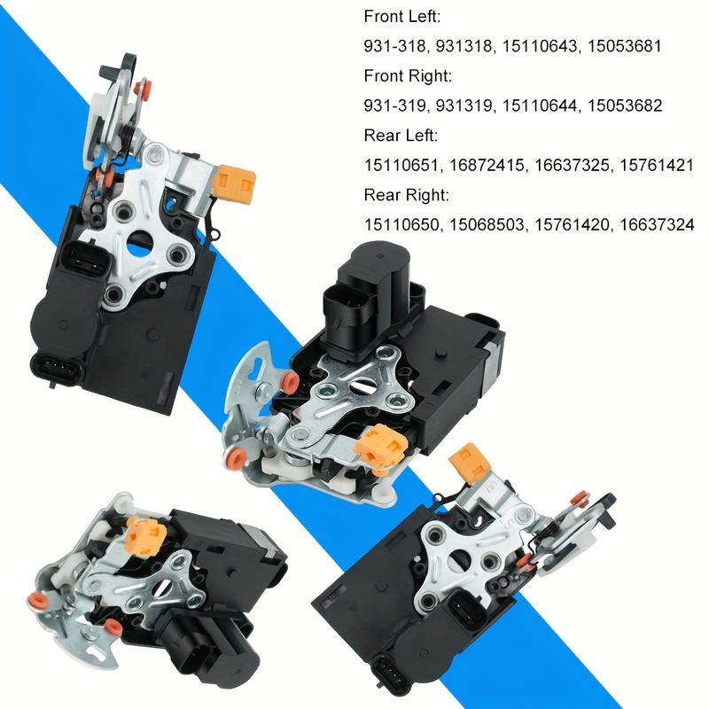 Front Rear Left Right Door Lock Latch Actuator For 00-14 Cadillac Escalade Chevy Silverado Suburban Tahoe GMC Sierra Yukon