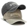 New Trendy Fashionable Cotton Cap For Women Letter Embroidered Stitching Kpop Baseball Cap Female Adjustable Hat Casual Leisure Streetwear Hat