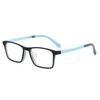 Children's Anti-Blue Light Square Glasses for Myopia, Ages 8-12, Trendy Korean Design for Boys and Girls
