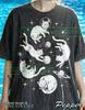 T-shirt Comfort Colors® Gatti Spaziali Vintage, Magliette Retro Gattino Astronauta, Felpa Amante Animali Galattici, Canotta Celestiale, Regalo Stile Y2K Anni '90