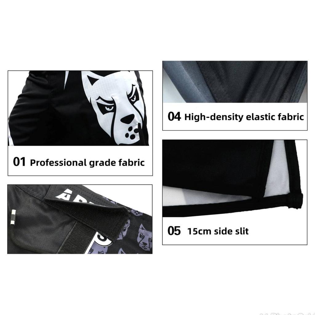 MMA Muay Thai Shorts Boksebukser Idrettslag Kampstoff Kickboksing Shorts Bukser Sanda Kampsport Boxeo Shorts