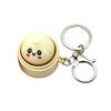 1/2Pcs Keychain Pendant, Silicone Stress Relief Toy with Bright Light, Cartoon Steamer Design Portable Vent Toy for Kids Adults