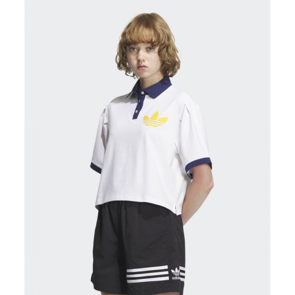 

adidas Белая футболка-поло ADIDAS VARCT IU4768