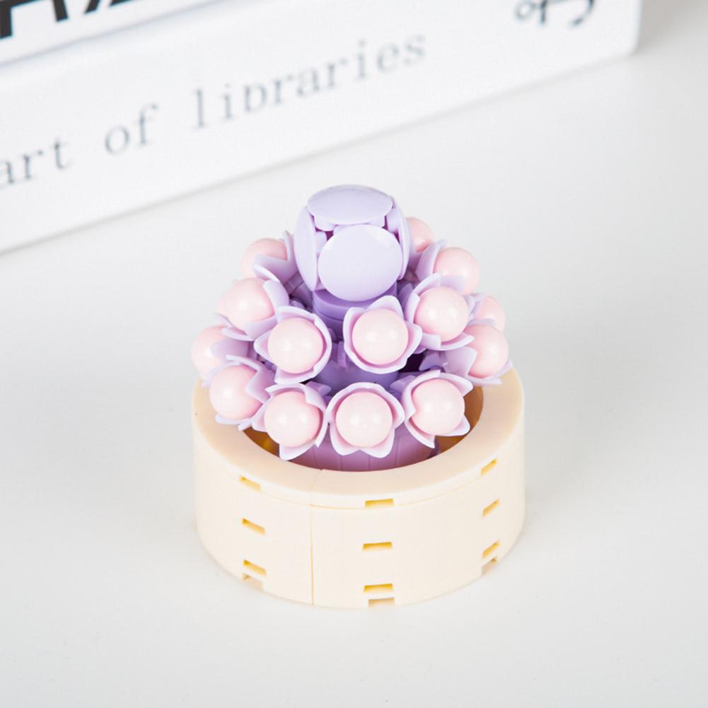 Compatible For Building Blocks Bouquet Diy Small Particles Mini Flower Potted Model Romantic Table Ornaments