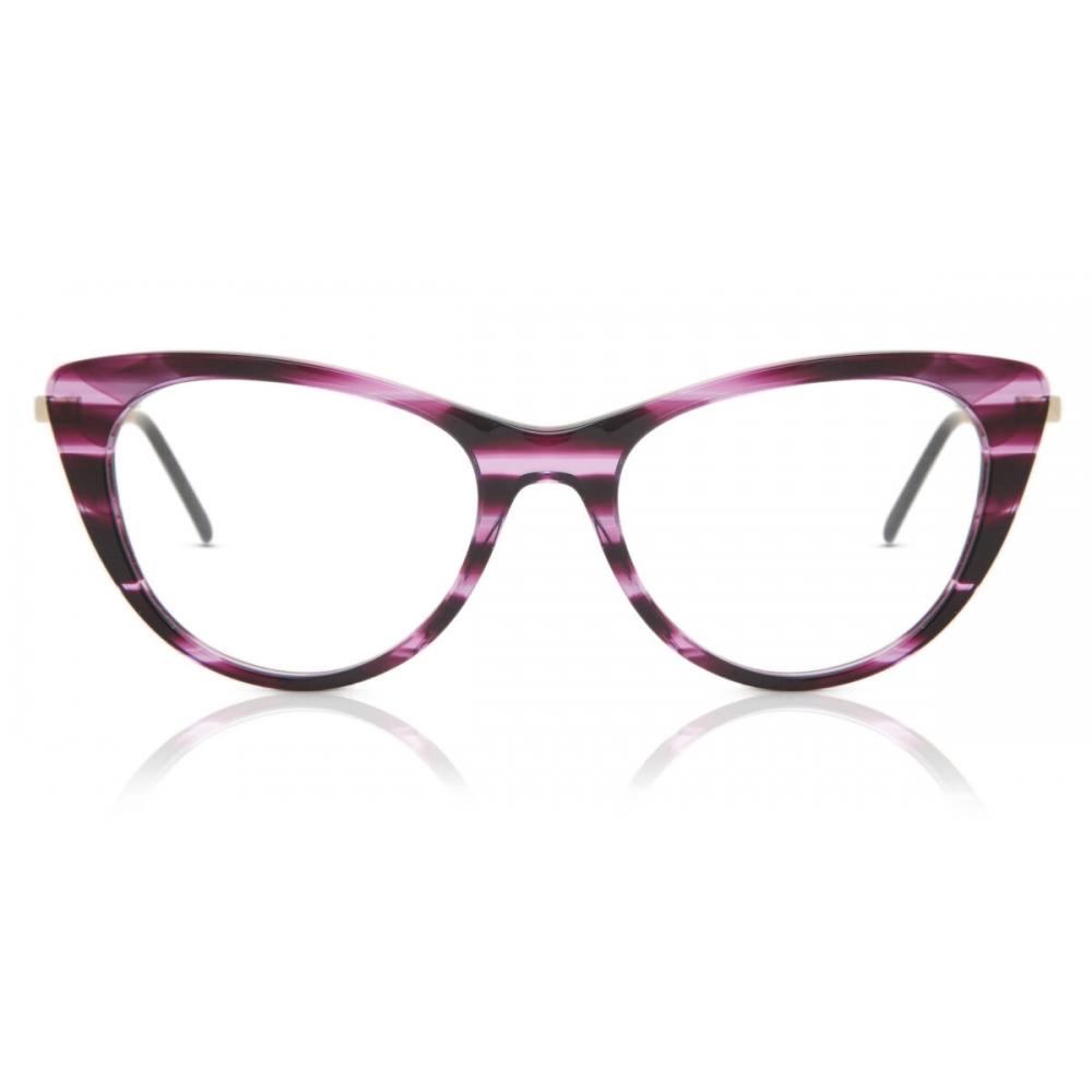 

Full Rim Cat Eye Translucent Striped Purple Smartbuy Collection Luzette Dfi 004 738 Fashion Women Eyeglasses Striped Purple/51