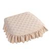 Non-Slip Pastoral Style Dining Chair Cushion 43x45cm Winter Student Cushion  Dormitory
