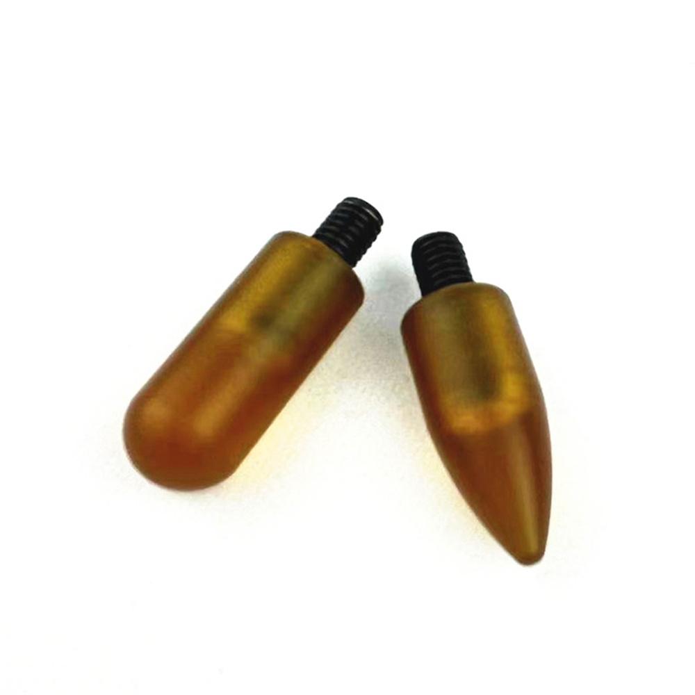 

New 4x Car Dent Repair Knockdown Pen Heads M6 M8 Removal Leveling Hammer Heads Tool