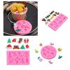 Candy Tree Hat Socks Silicone Mold Fondant Mold Christmas Baking DIY Supplies