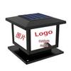 Solar Outdoor Post Cap and Guardrail Light for Courtyard and Construction Sites