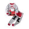 Christmas Pajama Set with Long Sleeve Top and Pants for Holiday Matching Loungewear
