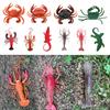 Aquarium Plastic Fish Tank Artificial Lobster Ornament PVC Vivid Lobster