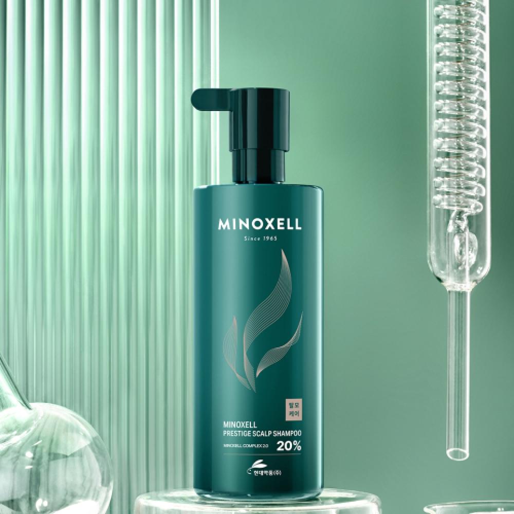 Minoxell Prestige Scalp Root Volume Hair Loss Shampoo 480ml FREE