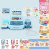 Childrens Play Cash Register Toy For Role Play With Sound And Light Features For Kids Learning