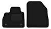 Black Front Mats For: Renault Espace V Minivan (2015-)