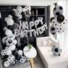 20/60Pcs Football Latex Balloons Kids Sports Theme Birthday Party Decoration Favors Supplies Boy Girl Inflatable Soccer Balloon