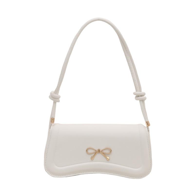 Summer New Popular Casual Bow Beautiful and Versatile Fashion Portable Shoulder Underarm Messenger Bag