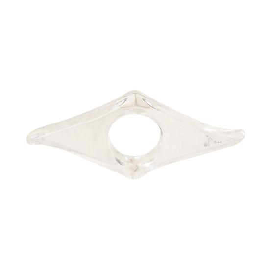 

Держатель страницы книги Компактный размер Легкое многоразовое кольцо для большого пальца Держатель страницы книги Закладка Канцелярские аксессуары 8.5cm чистый