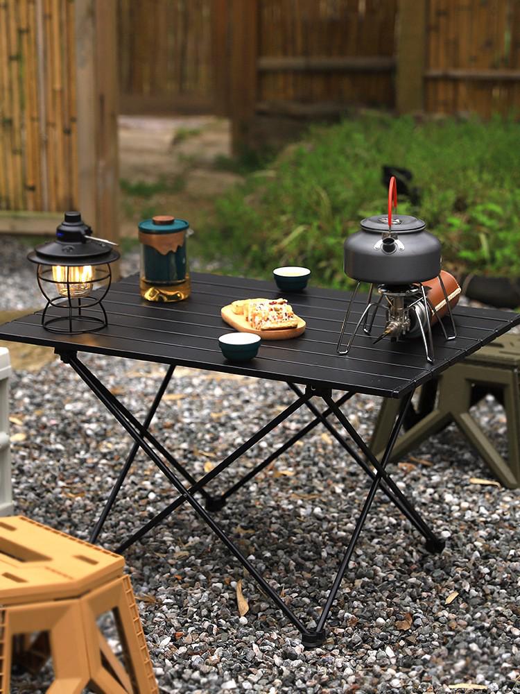 Ultra-Light Aluminum Folding Table for Outdoor Picnic & Camping
