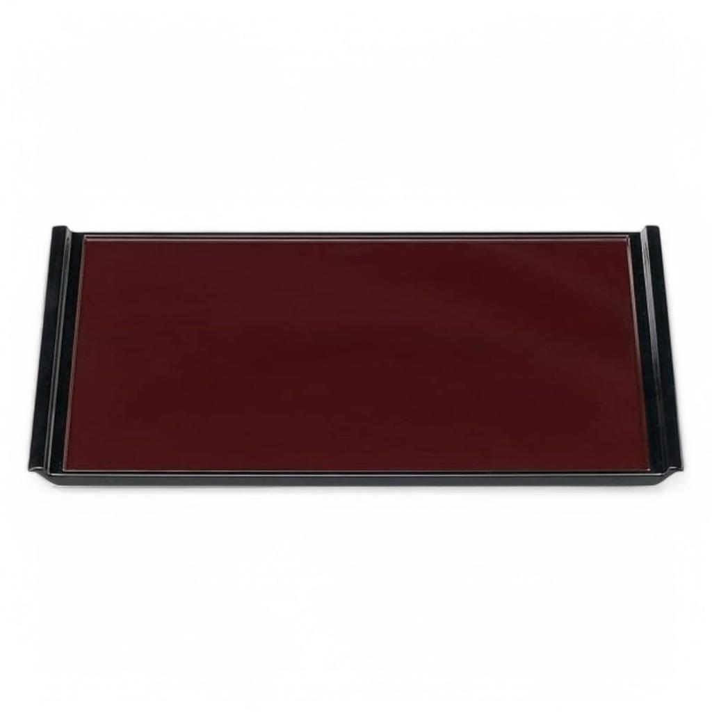 Made In Artistic Shintame Tenku SL X X J-kitchens Placemat, Japan, Tray, 4-Shaku Flight, Black, (42.5cm 30.1cm 2cm)
