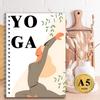 2026 New a5CHAIR YOGA Chair Yoga Planning Guide Coil Notebook