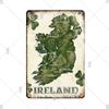 Landscape Ireland City Tin Sign Dublin Metal Signs Vintage Retro Metal Plate Decorative Plaque for Home Club Wall Decor Gift
