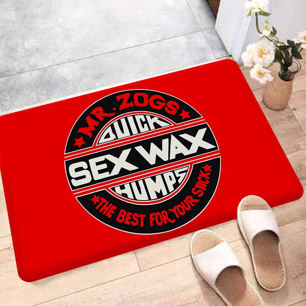Mr Zogs Surfing Sexs W-Wax Floor Mat Cheaper Anti-slip Modern Living Room Balcony Printed Bedside Mats
