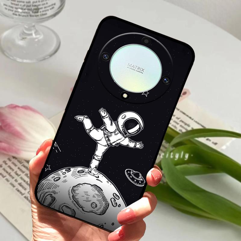 For Honor Magic6 Lite 5G Case Shockproof Soft TPU Silicone Phone Cover For Honor Magic 6 Lite 5G Capa Cartoon Magic6Lite 6 Lite