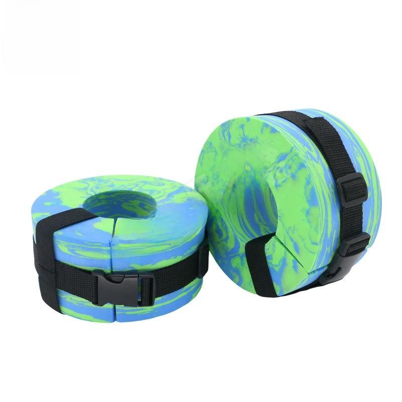 Childrens Eva Foam Arm Rings For Swimming Training And Water Recreation Blue Green
