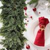 Christmas Soft Rubber Texture PE Pine And Cypress Leaves Decoration Double Christmas Artificial U6L1