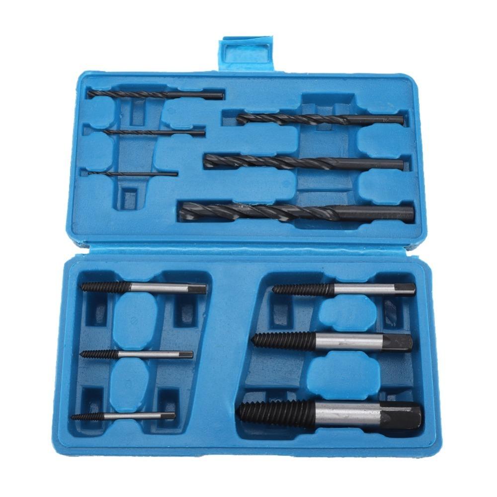 

12Pcs Labor Saving 12pcs Screw Extractor High Hardness Multi Size Bolt Extractor Sturdy Durable Repair Tool Maintenance