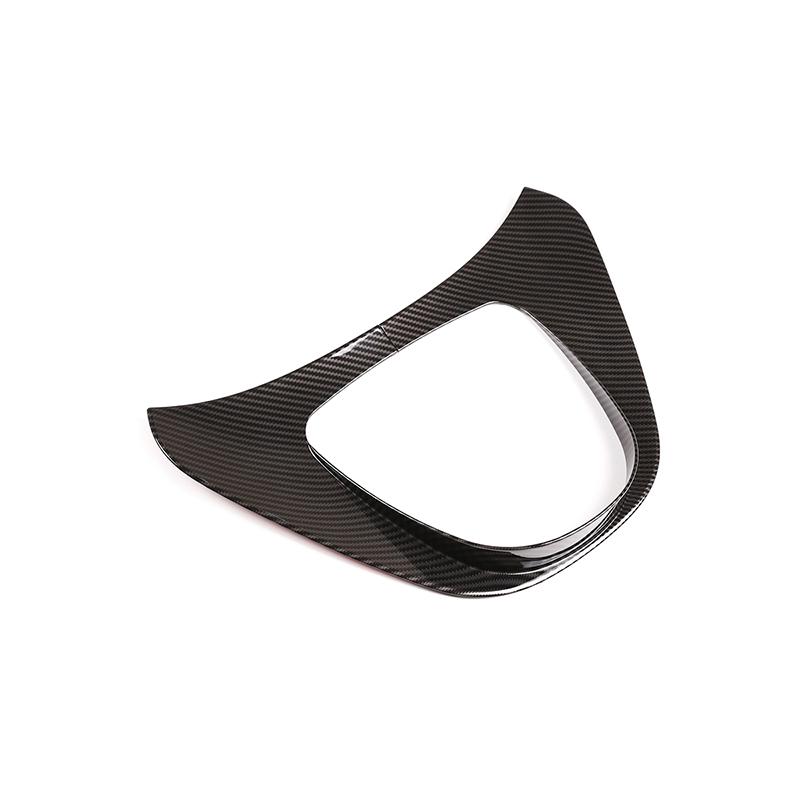 ABS Carbon Fiber Car Center Console Multimedia Button Knob Panel Frame Cover Trim For Mercedes Benz V-Class W447 V250 2015-2020