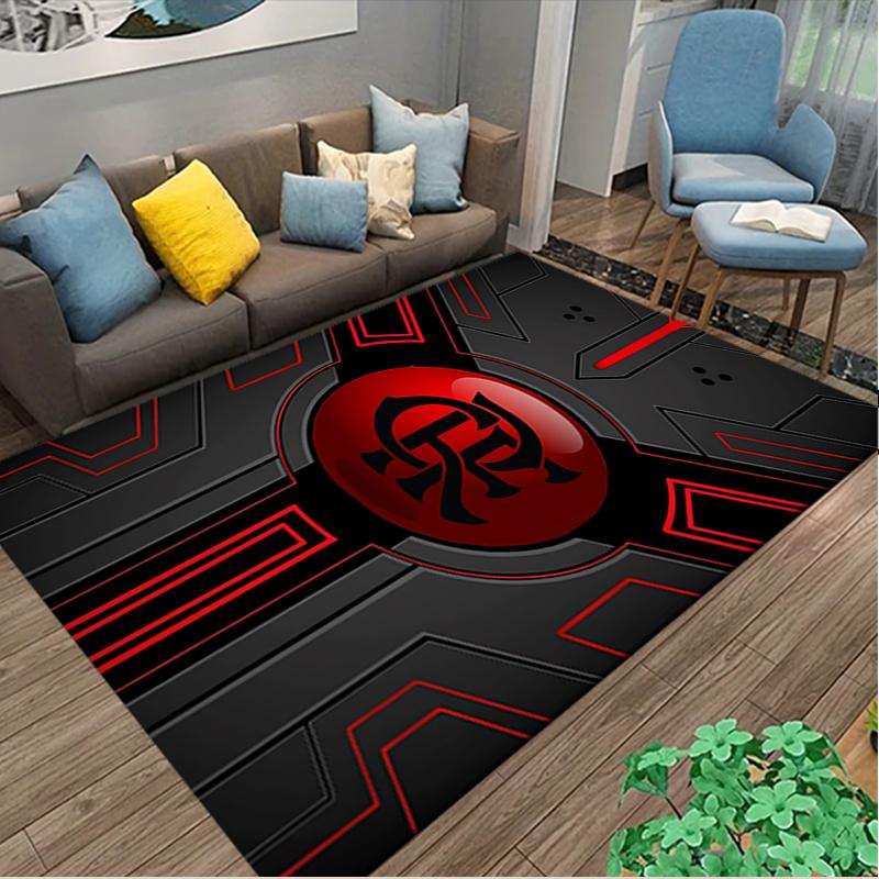 Rangers FC Print Area Rug, Multi-functional Office Chair Sofa Carpet, Easy Clean Carpet for Home and Living Spaces