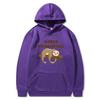 New World Wildlife Day hoodie sleeping bear print sweatshirt sweater autumn and winter velvet
