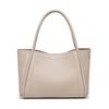 Tote Bag, Soft Leather Vegetable Basket Bag, Women's High-end Large-capacity Commuter Bag, Simple Women's Handbag