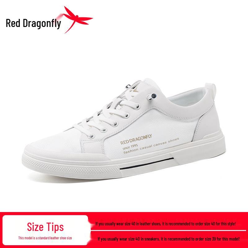 Red Dragonfly Men s Mesh Breathable White Summer Casual Shoes 40