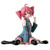 Kasane Teto Twin-Tail Anime Girl Figure Set – 2PCS PVC Collectible Dolls with Two Poses, Cute Character Statues for Desktop Deco