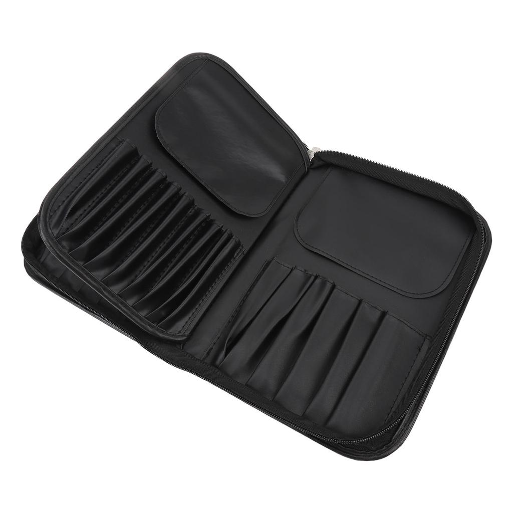 29 Holes Makeup Brush Organizer Bag Foldable Makeup Tools Storage Bag Large Capacity Cosmetic Brush
