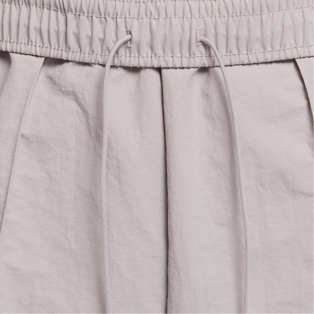 Nike Sportswear Solid Color Logo Woven Casual Pants Women pants White Platinum Purple FQ3589-019