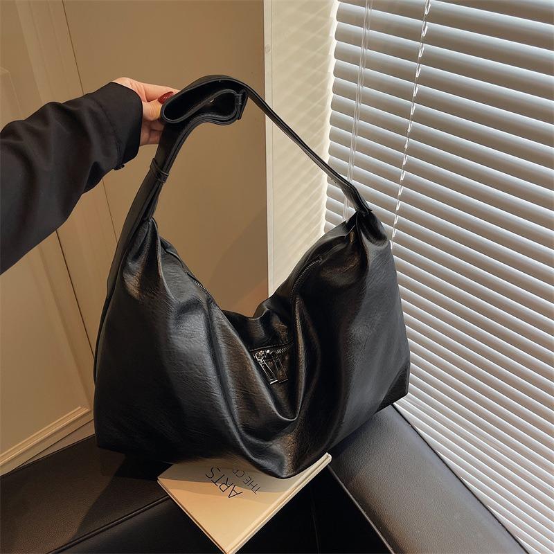 Women's Bag New Large-capacity Underarm Bag Fashionable Large-capacity Tote Bag Simple Shoulder Bag