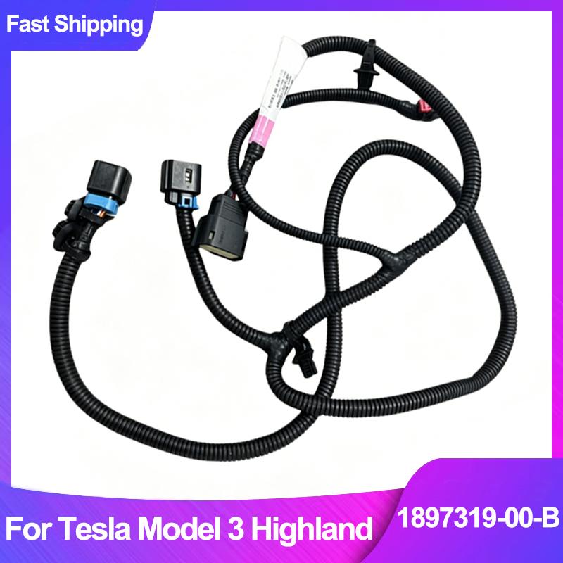 Rear Bumper Radar Speed Wiring Harness 1897319-00-B 189731900B For Tesla Model 3 Highland 2024-2026 Rear Fascia Wire Harness