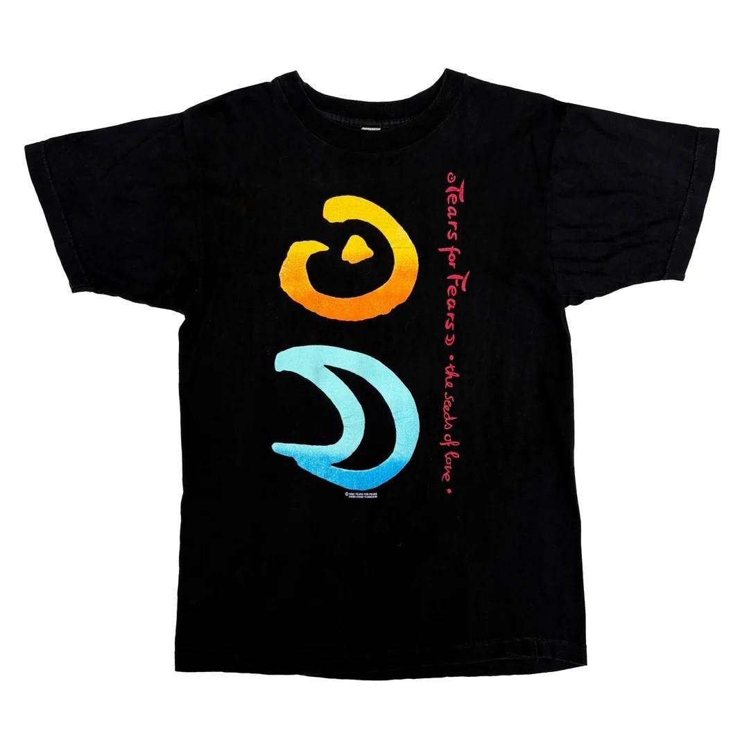 Tears For Fears 1990 90s Vintage The Seeds Of Love Album Tour Promo Band Unisex T-Shirt XXL