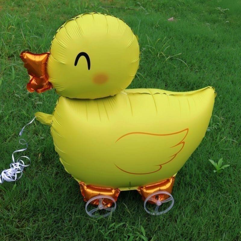 Kids' Leash with Wheeled Walking Animal Balloons - Outdoor Play Photo Props