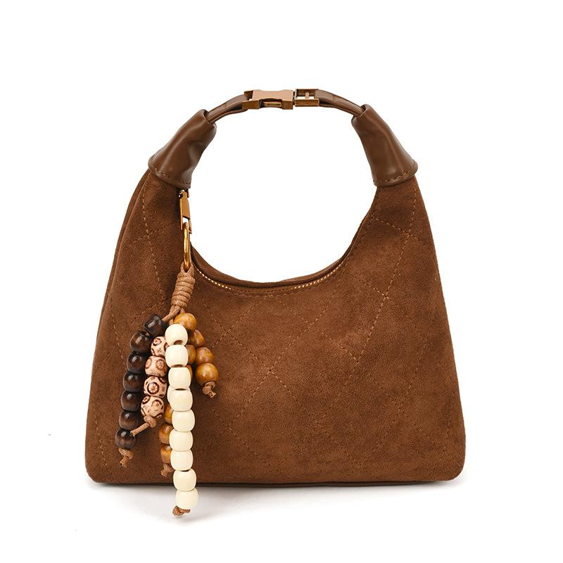 Autumn and Winter New Simple Dumpling Bag Women's Fashion Trendy Versatile Casual High Sense Messenger Bag Shoulder Bag
