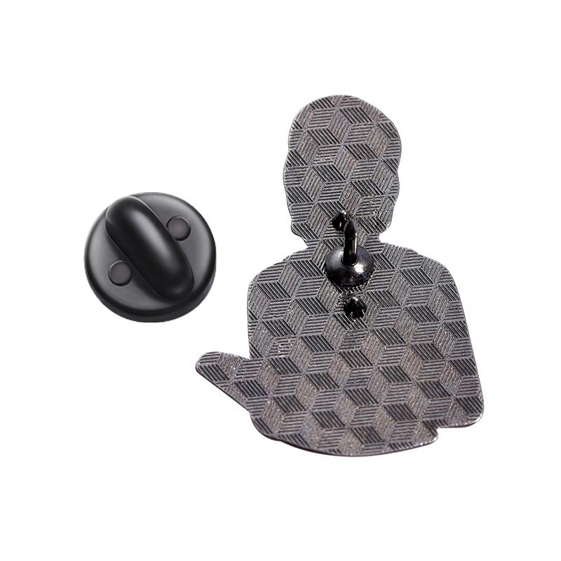 Punk Horror Musical Enamel Pins Custom Cosplay Ghost Phantom Brooches Lapel Badges Halloween Gothic Jewelry Gift for Friends